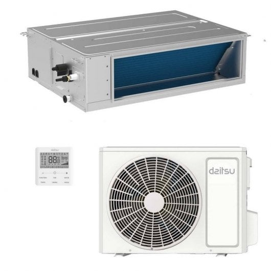 Daitsu Atlas II ACD24KDBS Ar Condicionado de Condutas com Bomba de Calor 6.105 Frigorías