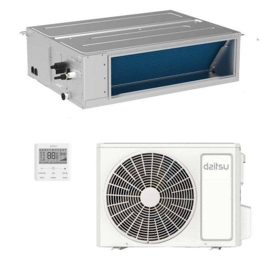 Ar Condicionado Condutas Daitsu Atlas II ACD24KDBS 24.225 BTU Modo Quente e Frio Alta Eficiência