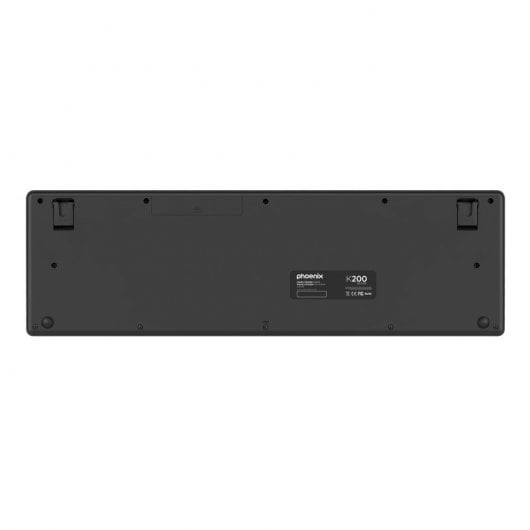 Phoenix K200 Teclado Inalámbrico Negro