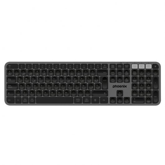 Clavier ergonomique sans fil Phoenix K201 noir