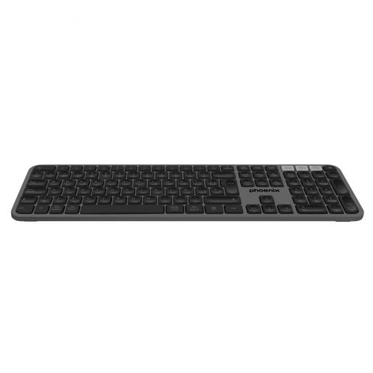 Phoenix K300 Teclado Inalámbrico Multidispositivo Gris