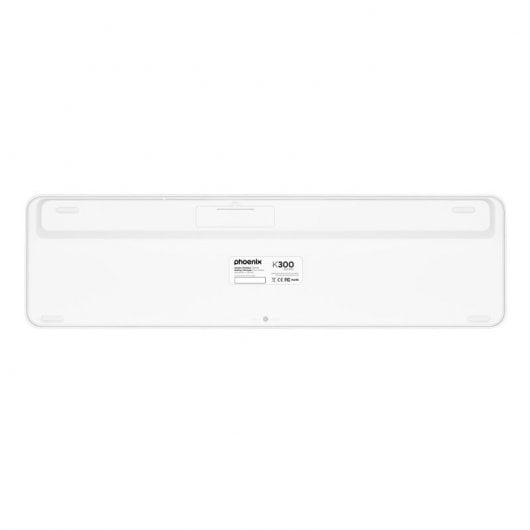 Phoenix K300 Teclado Inalámbrico Multidispositivo Blanco