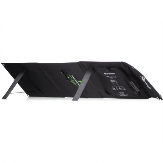 Bresser Cargador Solar Móvil Ultracompacto 60W con Salida USB y DC