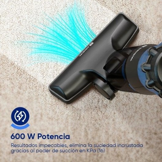 Aspirateur sans Sac Origial CycloneClean ORICLEAN600W-BLACK 600W 0,8L Filtres HEPA