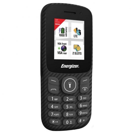 Energizer E130S 4G Negro Libre