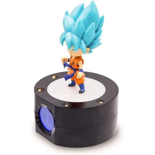 Teknofun Dragon Ball Super leuchtender Wecker mit Goku-Figur