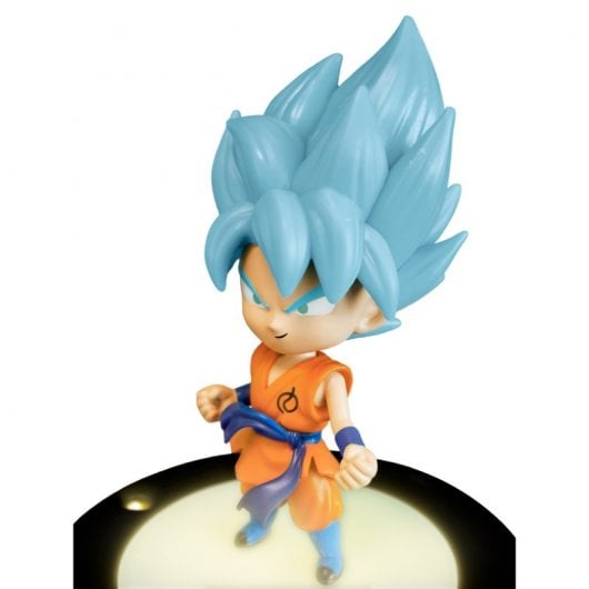 Teknofun Dragon Ball Super leuchtender Wecker mit Goku-Figur