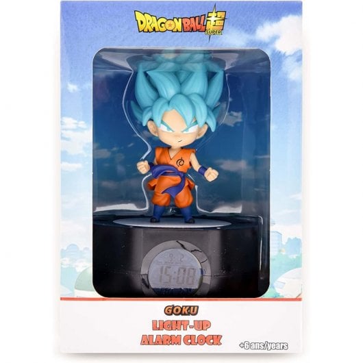 Teknofun Dragon Ball Super leuchtender Wecker mit Goku-Figur