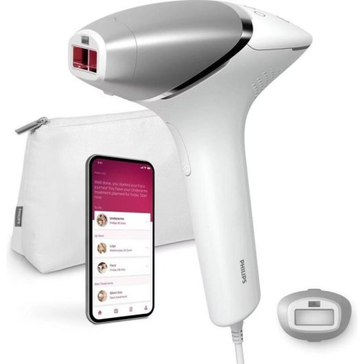 Depiladora Luz Pulsada IPL Philips Lumea Prestige BRI940/00 5 Níveis 1 Cabeça App SenseIQ