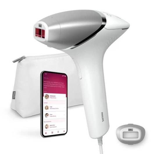Depiladora Luz Pulsada IPL Philips Lumea Prestige BRI940/00 5 Níveis 1 Cabeça App SenseIQ