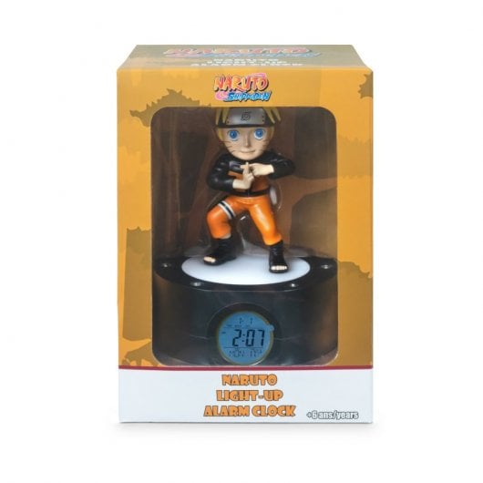 Teknofun Despertador Luminoso con Figura de Naruto