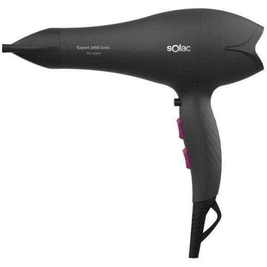 Phon Ionico Solac Expert 2400 Ionic 2400W 3 Temperature 2 Velocità Accessori Nero