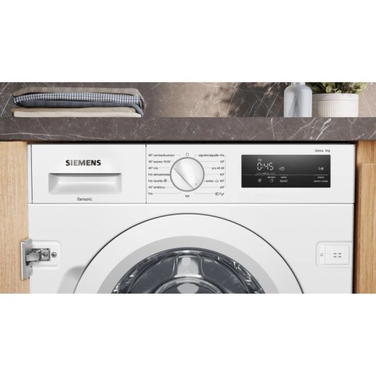 Siemens iQ500 WI12W327ES Lavadora Integrable Carga Frontal 8Kg C