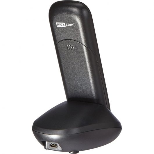 Telefono cordless MaxCom MM35D DECT Nero