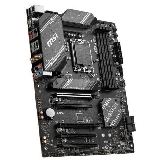 Carte mère MSI B760 GAMING PLUS WIFI Intel B760 LGA 1700 DDR5 ATX WiFi 6E 2.5GbE PCIe 4.0 M.2 RAID