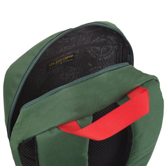Lois Lassen Sac à dos pour ordinateur portable jusqu'à 15" Kaki