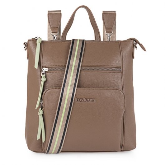Lois Crandell Mochila Multifuncional para Tablets até 13" Taupe