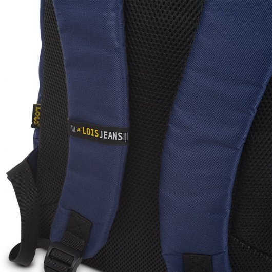 Lois Lassen Laptop-Rucksack bis 15 Zoll, Marineblau