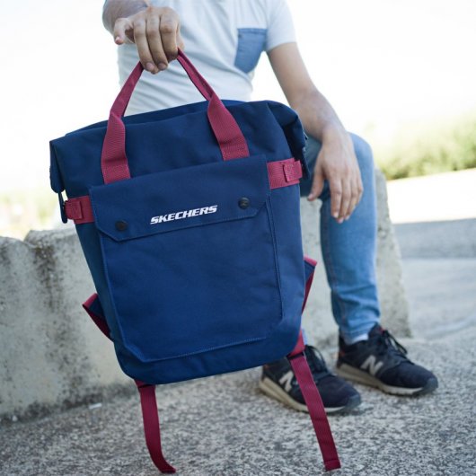 Skechers Peterson Sac à dos pour ordinateur portable jusqu'à 15" Dark Ocean