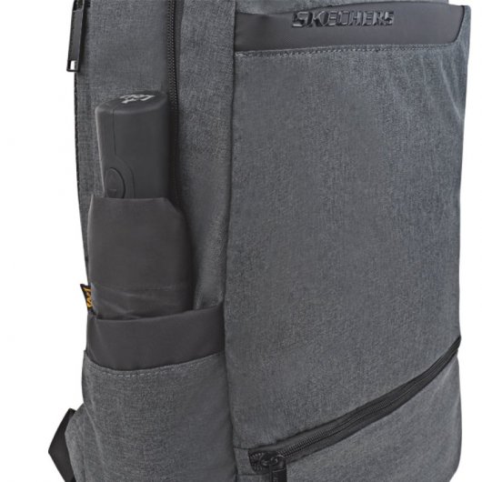 Mochila para laptop Skechers S1131 até 15,6" preta