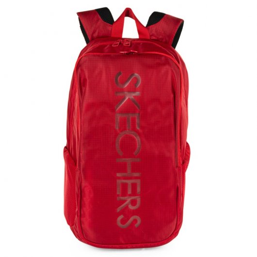 Mochila para laptop Skechers Stoner até 15,6" vermelha