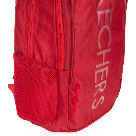 Mochila para laptop Skechers Stoner até 15,6" vermelha