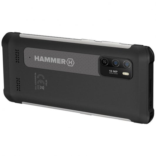 Hammer Iron 4 Extreme Pack 4/32 GB, robust, Schwarz/Silber, entsperrt
