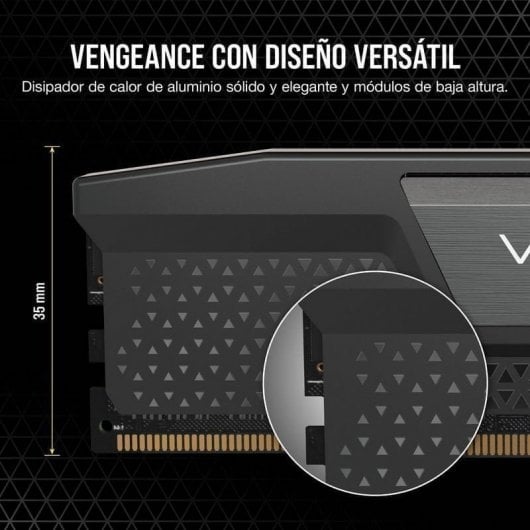 Corsair Vengeance DDR5 6000MHz 64GB 2x32GB CL30 Pretas