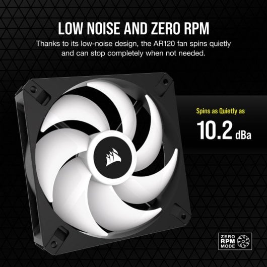 Corsair iCUE AR120 Digital RGB Triple Pack Ventiladores 120mm Negros