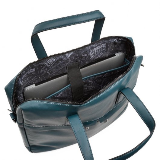 Lois Layton Aktentasche für Laptops bis 15,6 Zoll, Blau