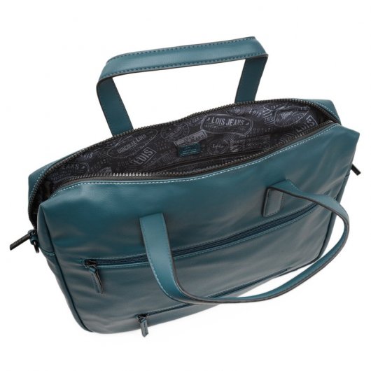 Lois Layton Aktentasche für Laptops bis 15,6 Zoll, Blau
