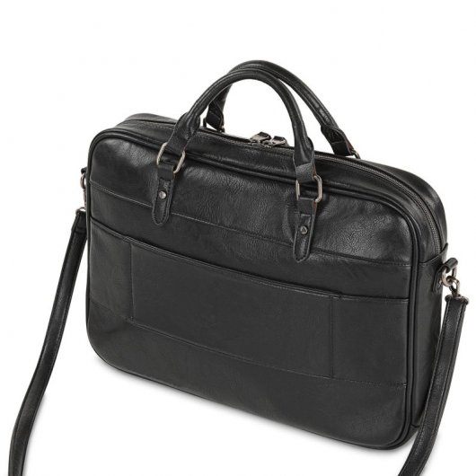 Cartella portadocumenti Lois Galatea per laptop fino a 15,6" Nera