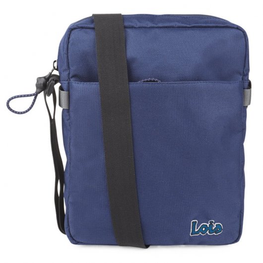 Lois Lassen bolsa de ombro porta tablet azul marinho
