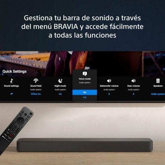 Sony HT-S2000 Barra de Sonido 3.1 Canales Dolby Atmos/DTS:X