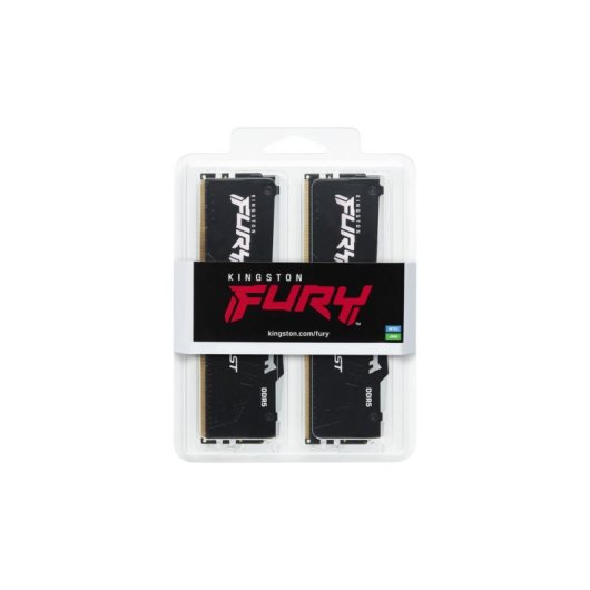 Memória RAM Kingston FURY Beast RGB 128GB 4x32GB DDR5 5200MHz CL40 RGB