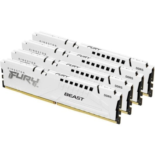 Kingston FURY Beast White DDR5 5200MHz 64GB 4x16GB CL40