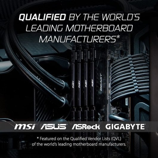 Kingston FURY Beast DDR5 5600MHz 64GB 4x16GB CL40