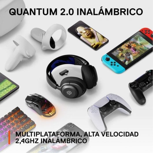 Cuffie da gioco wireless SteelSeries Arctis Nova 4P con cancellazione del rumore