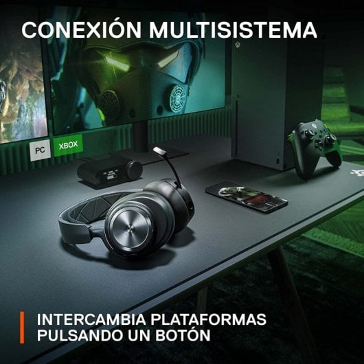 Cuffie da gioco wireless Xbox SteelSeries Arctis Nova Pro Wireless con cancellazione del rumore