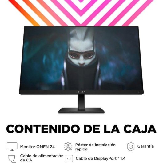 Monitor PC HP OMEN 24 23.8" FullHD 165Hz IPS FreeSync Premium 1ms
