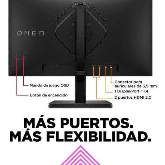 Monitor PC HP OMEN 24 23.8" FullHD 165Hz IPS FreeSync Premium 1ms