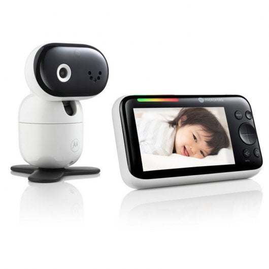 Baby monitor WiFi motorizzato Motorola PIP 1610 HD Connect con video HD e schermo da 5".