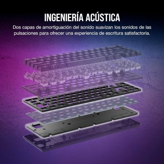 Tastiera da gioco meccanica ottica Corsair K65 PRO MINI 65% RGB OPX