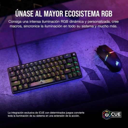 Tastiera da gioco meccanica ottica Corsair K65 PRO MINI 65% RGB OPX