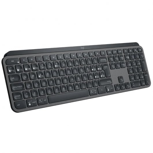 Logitech MX Keys For Business Tastiera wireless retroilluminata grigia