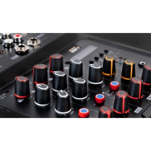 Mixer Stereo Fonestar MIX-4LIVE 4 Canali Bluetooth USB 5 V CC 2,1 A