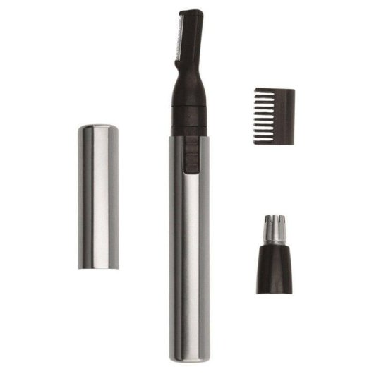 Tondeuse Nez et Oreilles Wahl Micro GroomsMan 5640-616 Sans Fil Acier Inoxydable 4 Accessoires