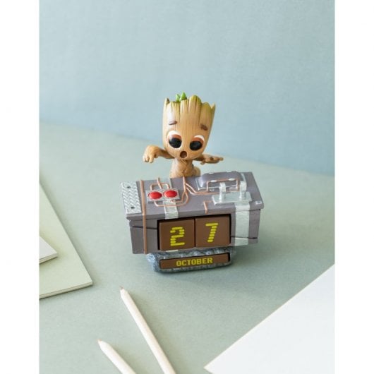 Erik Editores Calendario perpetuo 3D Marvel Groot Death Button