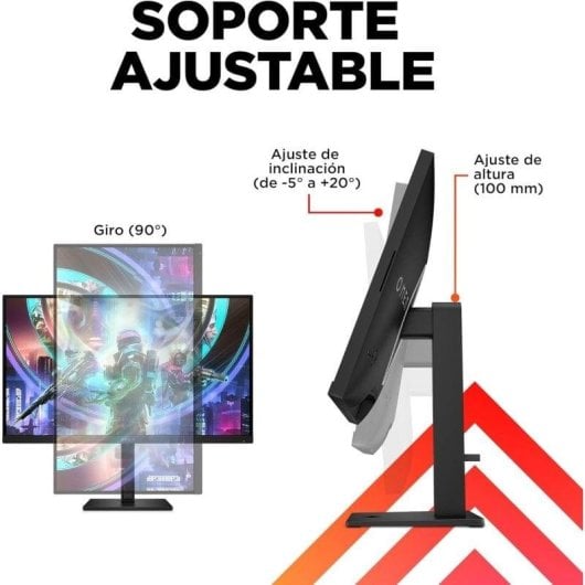 Monitor HP OMEN 27qs 27" QuadHD 240Hz IPS G-Sync FreeSync Premium HDR400