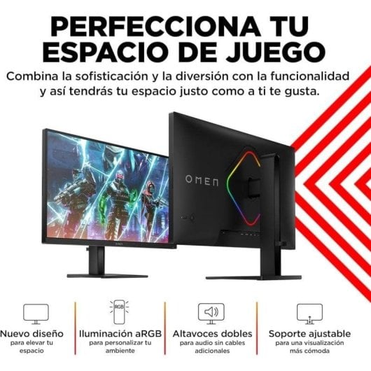 Monitor HP OMEN 27qs 27" QuadHD 240Hz IPS G-Sync FreeSync Premium HDR400